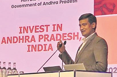 AP minister for MSME, SERP and NRI Relations, Srinivas Kondapalli.