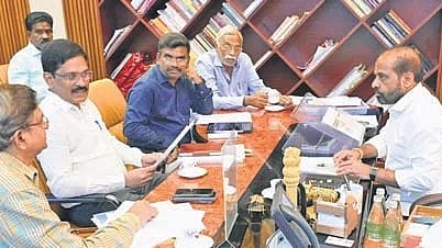 Health Minister Y Satya Kumar Yadav held a high-level meeting with officials regarding the deaths in Turakapalem, at the Secretariat on Thursday 