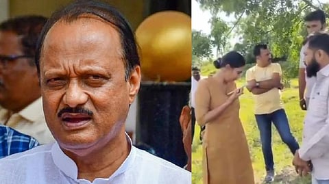 Maharashtra Deputy CM Ajit Pawar defends phone call to Solapur IPS officer, says his aim was to maintain calm and uphold the rule of law.
