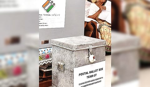 Shivakumar on Friday said the decision to use ballot papers in local body elections was taken by the state government.