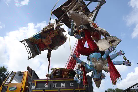 ‘DJ ban’ as Hyderabad gears up for immersion of over 60,000 Lord Ganesha idols 