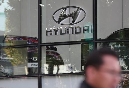 Hyundai India showroom 