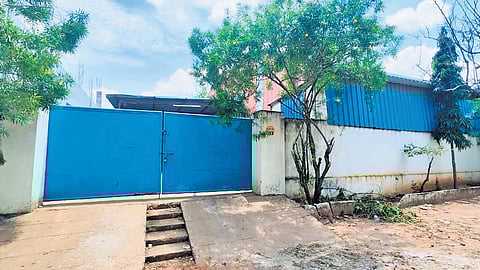 A view of the Vagdevi Labs in Cherlapalli.