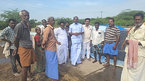 In his petition to the collector, the AIADMK legislator stated, “In Ranipet, 45 temporary DPCs were set up during the Sornavari season and paddy procurement was under way.