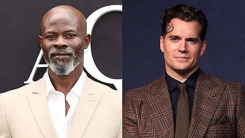 Djimon Hounsou and Henry Cavill