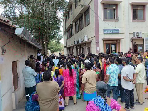 Garbage clearance was affected in Singanallur, Varadharajapuram, SIHS Colony, Neelikonampalayam, Sowripalayam, etc.