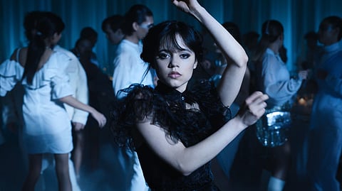 A still from 'Wednesday'