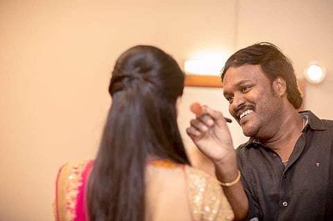 Ibrahim A, makeup artist