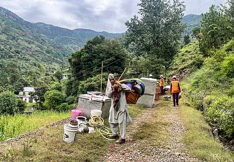 Land sinking in J-K's Poonch, nearly 50 structures damaged