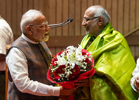 Party claims about 40 opposition MPs backed NDA nominee “listening to their conscience”, helping him secure 452 votes against Sudershan Reddy’s 300