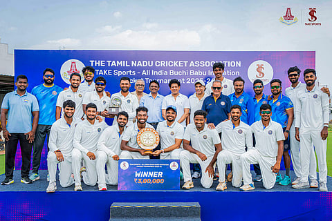 Hyderabad were crowned champions on Tuesday
