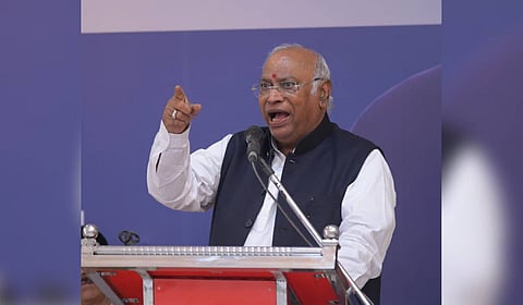 Congress President Mallikarjun Kharge in Gujarat