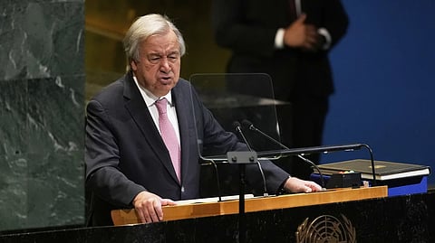United Nations Secretary-General Antonio Guterres