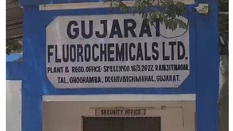 Gujarat Fluoro Chemical Company (GFL) in Ranjitnagar, Ghoghamba taluka of Panchmahal district, Gujarat