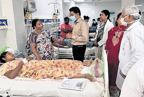 Diarrhoea outbreak triggers panic
in Vijayawada; 19 hospitalised