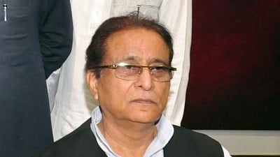 Senior Samajwadi Party leader and former UP cabinet minister Azam Khan 