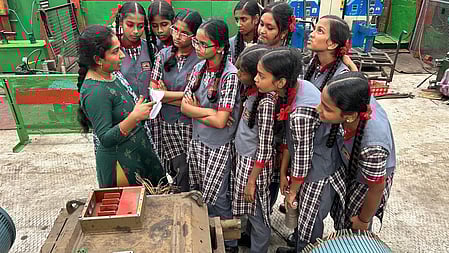 Students from Kendriya Vidyalaya