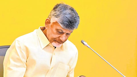 Chief Minister Nara Chandrababu Naidu.