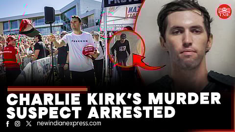 Trump announces the arrest of Charlie Kirk’s suspected shooter