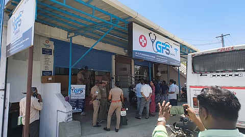 Health department sources said the action was taken on the directions of the district administration and police.