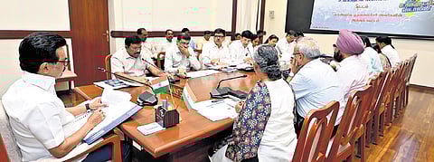 Stalin also instructed the Municipal Administration department to act swiftly on requests concerning property tax and drinking water connections.