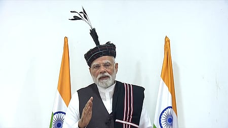 The Prime Minister launched development projects worth Rs 9,000 crore in Mizoram and highlighted the state’s strategic role in India’s 'Act East' policy. 