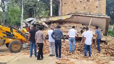 Shopkeeper killed after 25-year-old building collapses in Odisha's Koraput