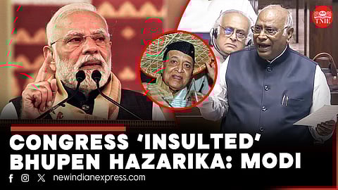 Modi targets Congress over Kharge’s six-year-old comments on Bhupen Hazarika