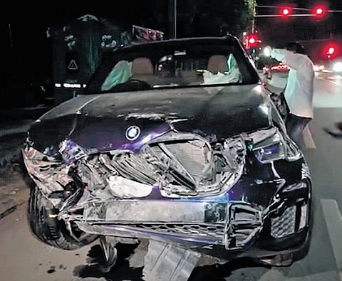 Delhi BMW crash: Driver booked for tampering of evidence