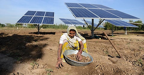Solar equipment, subsidised under the Central government's PM-KUSUM scheme, were included in the 5 percent slab, from the earlier 18 percent slab, in the latest GST reforms