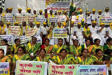 Tension rises in Jharkhand over Kurmi demand for ST status, tribal groups warn of protest