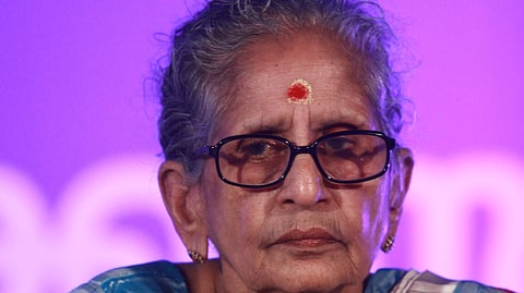 Right-wing Christian group abuses author M Leelavathi for skipping birthday in support of Gaza