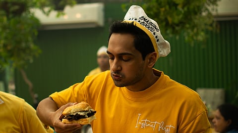 AB Gupta at a Smash Guys drop