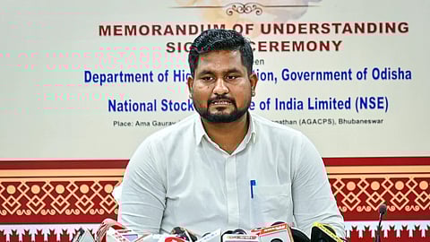 Odisha state Higher Education minister Suryabanshi Suraj