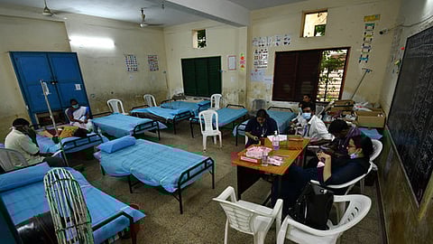 School sources said a few girls of the hostel complained of diarrhoea and vomiting after taking lunch on Friday.