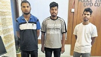 The accused along with the documents
seized from them