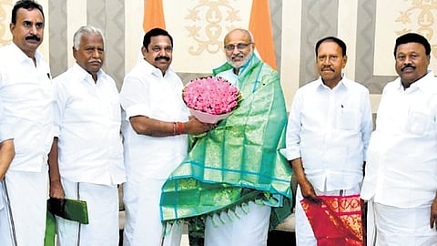 Amid unity call, EPS meets Amit Shah