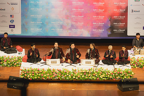 Niazi Nizami Brothers performing at Jashn-e-Qawwali 2025