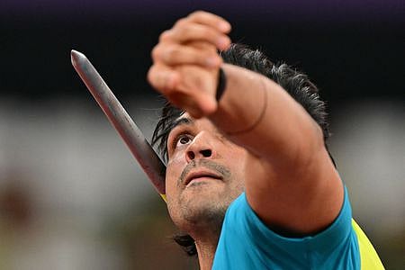 Neeraj Chopra in action