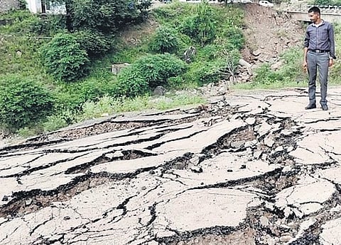 Kalanban village in Poonch faces Joshimath-type land sinking