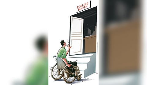Pointing to the submission of the petitioner’s counsel, the bench said the ECI is duty bound to provide accessibility facilities to the disabled persons.