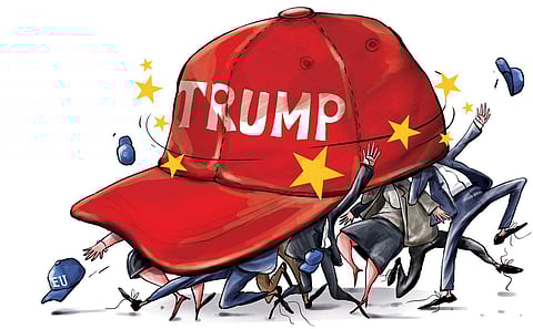 India-US flags, India-US ties