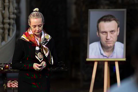 Yulia Navalnaya, widow of Russian opposition leader Alexei Navalny