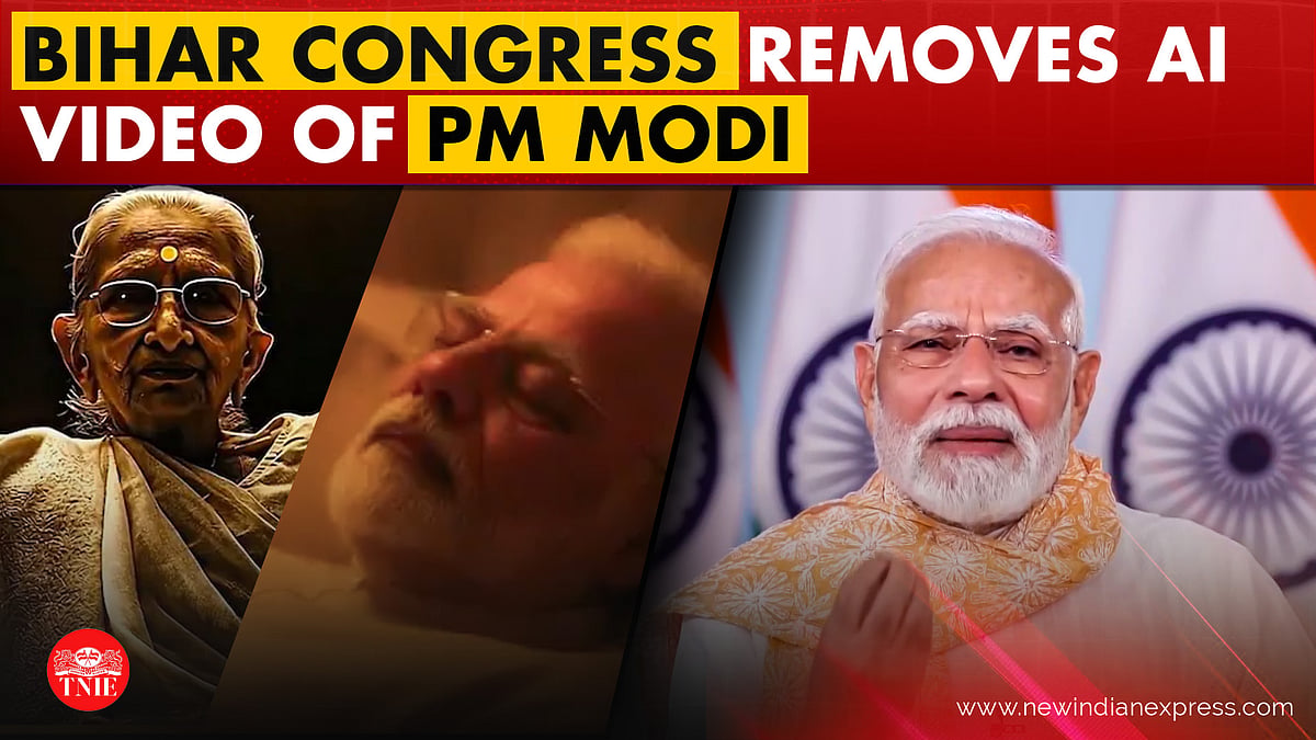 Congress removes deepfake video of PM Modi and mother after Patna High ...