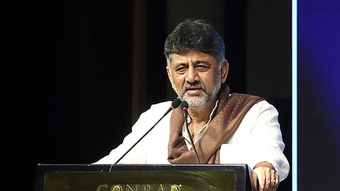 Deputy Chief Minister of Karnataka DK Shivakumar 