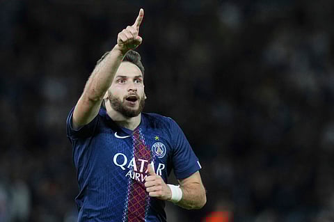 PSG copes without star forwards and routs Atalanta 4-0 in Champions League