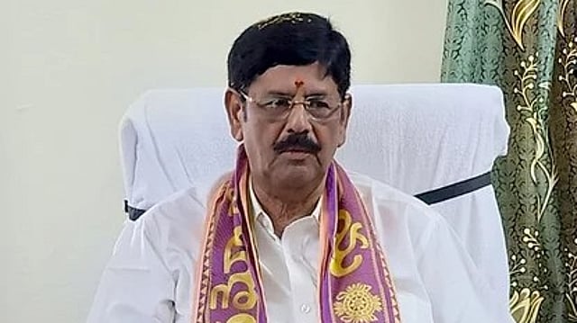 B Aman Reddy 5k new temples will be built with devotees’ donations: Minister Anam ...