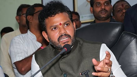 Union minister for civil aviation K Rammohan Naidu