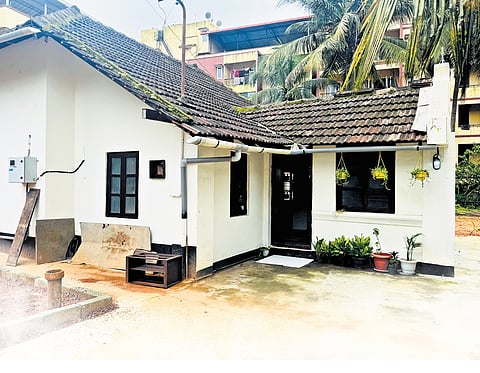 The house built by Geetanjali’s grandparents in 1962