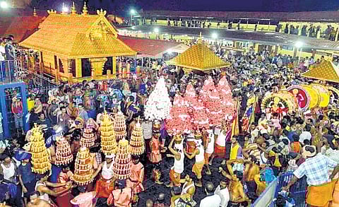 Sabarimala gold-plating row: TDB suspends official